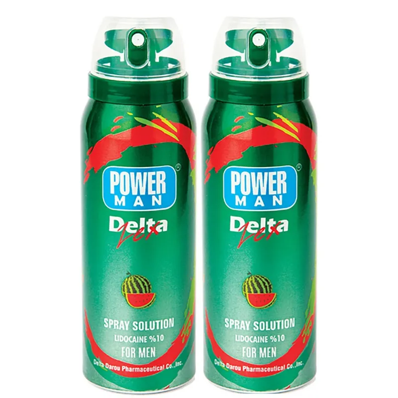 اسپری تاخیری دلتا دارو مدل Watermelon حجم 65 میلی لیتر مجموعه 2 عددی - تصویر 2