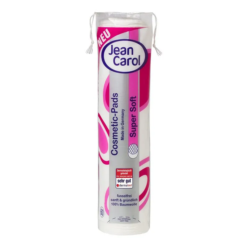 پد آرایشی جین کارول مدل Super Soft بسته 60 عددی