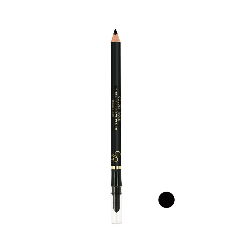 مداد داخل چشم گلدن رس مدل SMOKY EFFECT رنگ مشکی - تصویر 2
