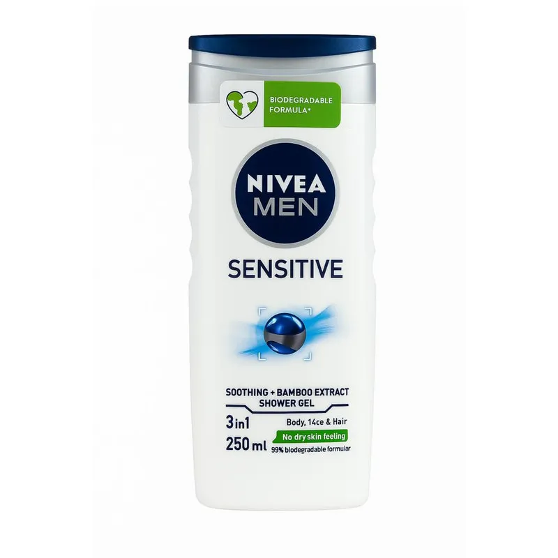 شامپو بدن نیوا مدل Sensitive با رایحه بامبو مناسب برای پوست حساس حجم 250 میلی لیتر - تصویر 2