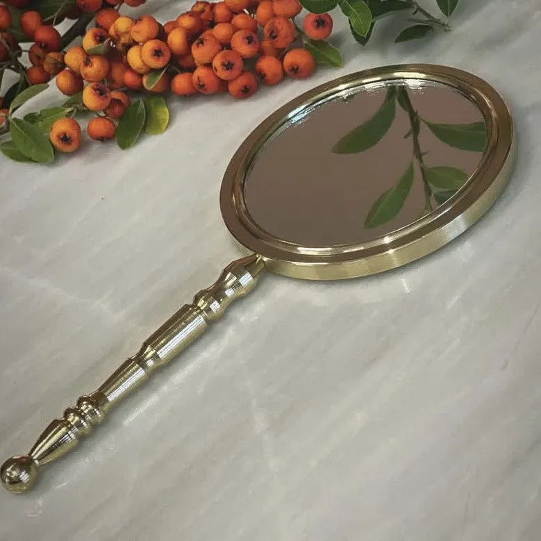 آینه آرایشی دستهدار مدل mirror3639 - تصویر 3