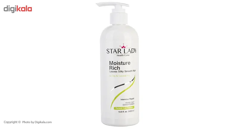 نرم کننده موی استار لیدی مدل Moisture Rich حجم 400 میلی لیتر - تصویر 2