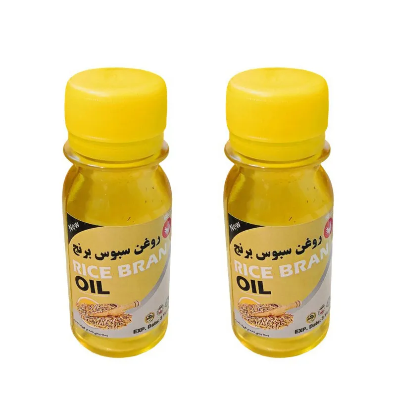 روغن سبوس برنج پامکا مدل 001 حجم 60 میلی لیتر مجموعه 2 عددی