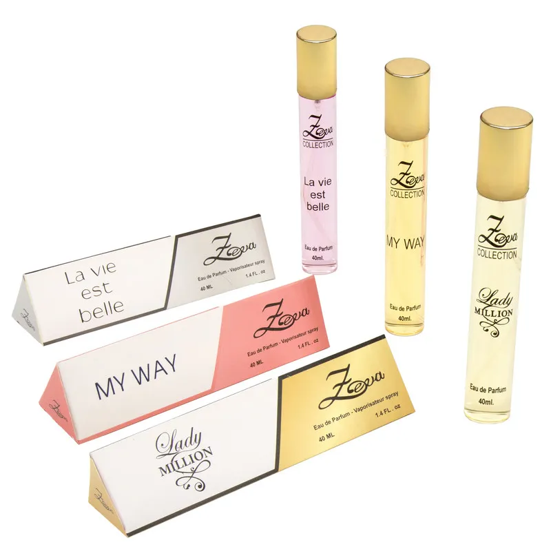 عطر جیبی زوا مدل لیدی میلیون مای وی لاویه است بله با رایحه گرم حجم 40 میلیلیتر مجموعه 3 عددی - تصویر 3