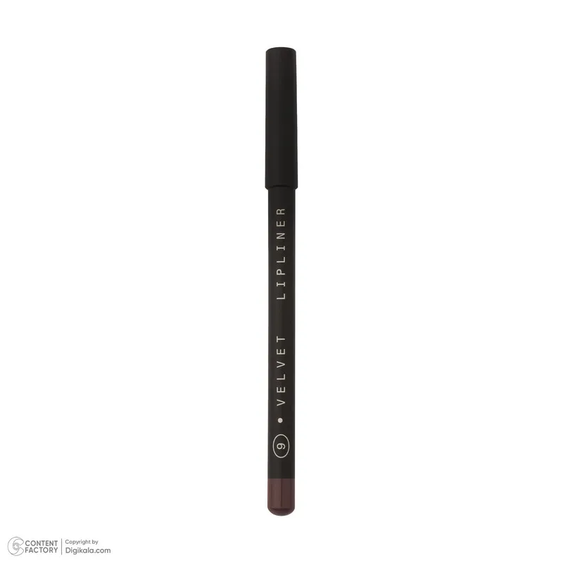 مداد لب استودیو میکاپ مدل VELVET شماره 9 - تصویر 2