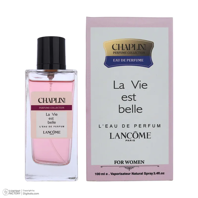 ادوپرفیوم زنانه چاپلین استار مدل La Vie Est Belle با رایحه گرم حجم 100 میلیلیتر - تصویر 5