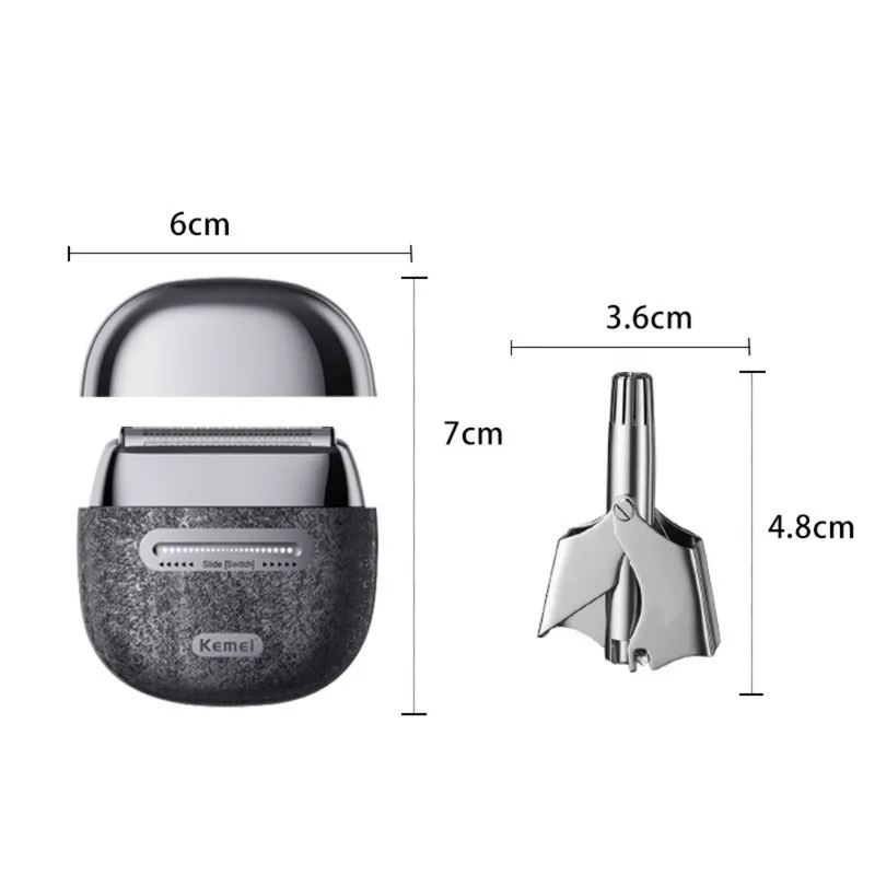 ماشین اصلاح موی صورت شارژی کیمی مدل KM-T381 - تصویر 2