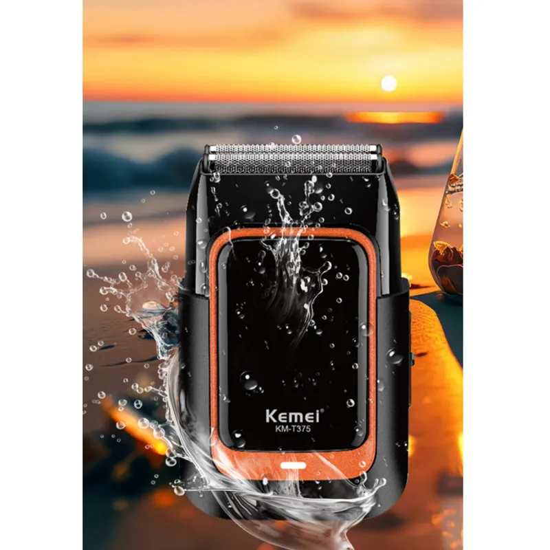 ماشین اصلاح موی صورت شارژی کیمی مدل KM-T375 - تصویر 5