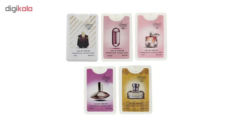 عطر جیبی اسمارت کالکشن بسته 5 عددی - تصویر 2