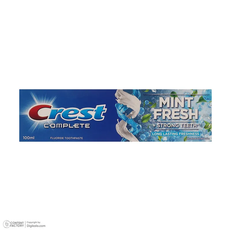 خمیر دندان کاهش دهنده جرم کرست مدل MINT FRESH حجم 100 میلیلیتر - تصویر 4