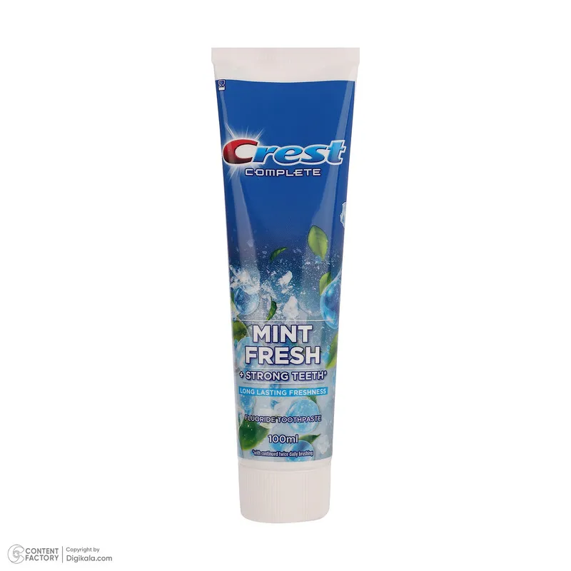 خمیر دندان کاهش دهنده جرم کرست مدل MINT FRESH حجم 100 میلیلیتر - تصویر 5