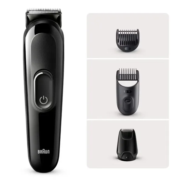 ماشین اصلاح موی سر و صورت شارژی براون مدل SK3400 - تصویر 4