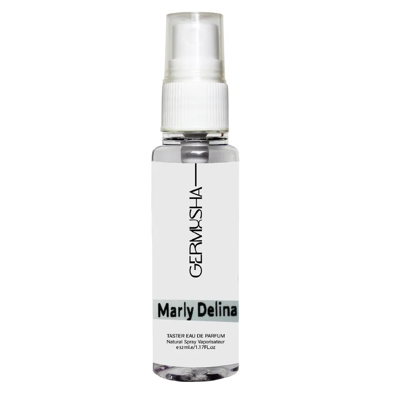 عطر جیبی زنانه گرموشا مدل مارلی دلینا با رایحه شیرین حجم 32 میلی‌لیتر