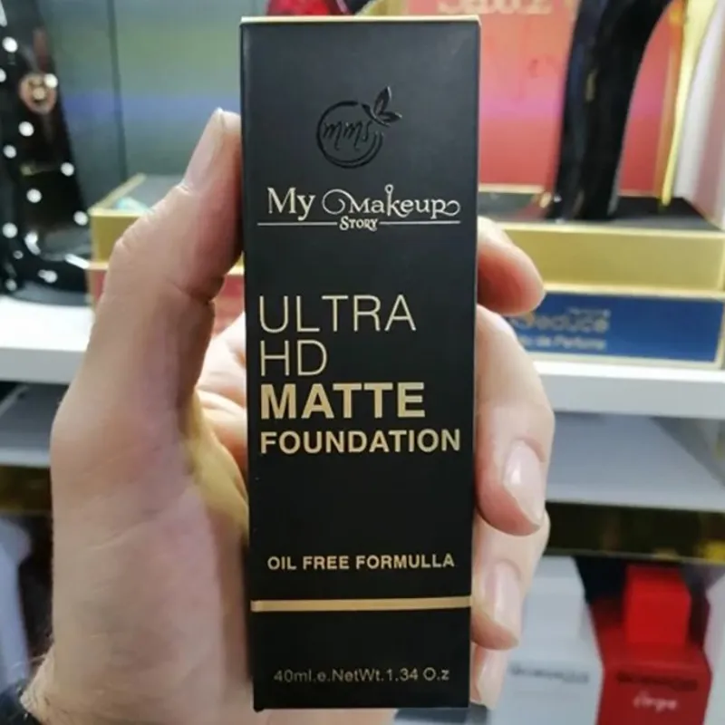  کرم پودر مایع مای میکاپ استوری مدل Ultra HD شماره MF08 مناسب انواع پوست حجم 40 میلی‌لیتر - تصویر 2