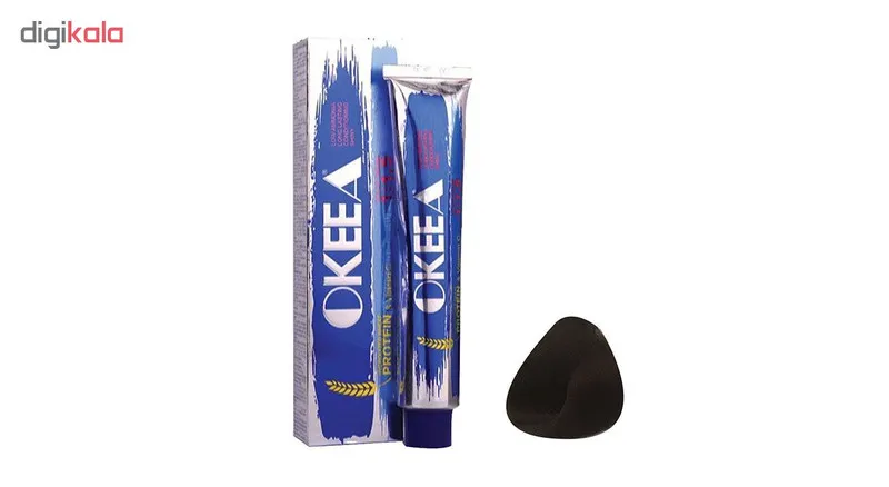 رنگ مو اکیا سری Beige شماره 6.31 حجم 100 میلی لیتر رنگ بلوند بژ تیره - تصویر 2