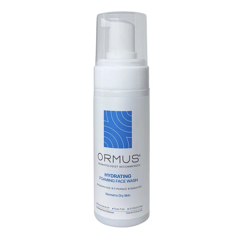 فوم شستوشوی آبرسان صورت اورموس مدل HYDRATING مناسب برای پوست نرمال تا خشک حجم 150 میلیلیتر - تصویر 2