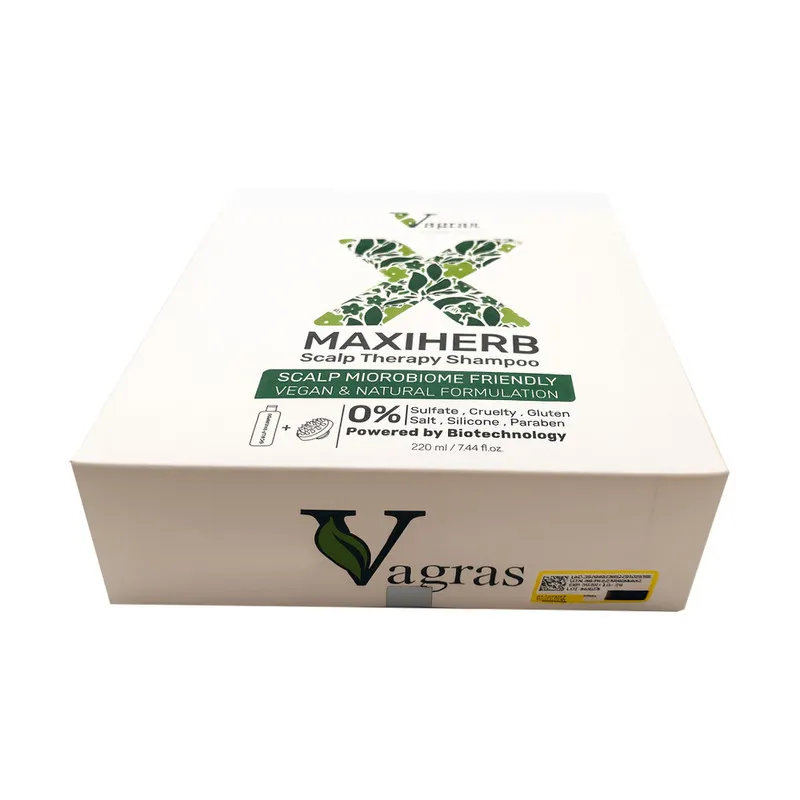 شامپو مو واگراس مدل MAXIHERB مناسب برای انواع مو حجم 220 میلی لیتر به همراه ماساژور کف سر - تصویر 2