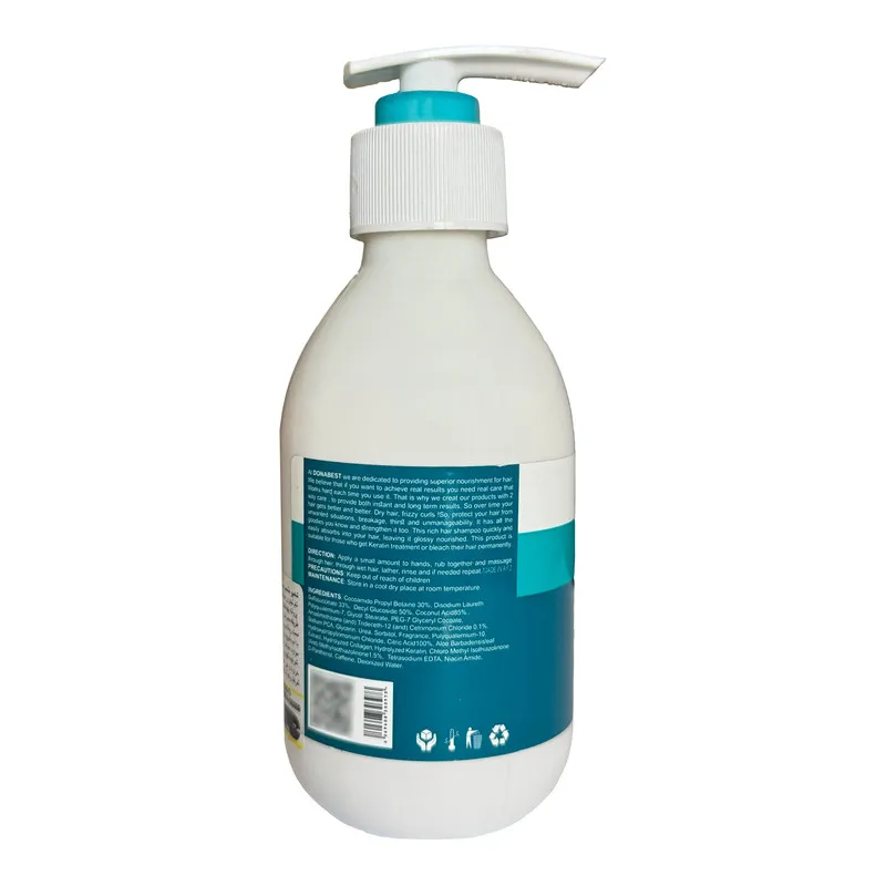 شامپو تقویت کننده و ترمیم کننده مو دونابست مدل Keratin مناسب برای موهای آسیب دیده حجم 250 میلی لیتر - تصویر 2