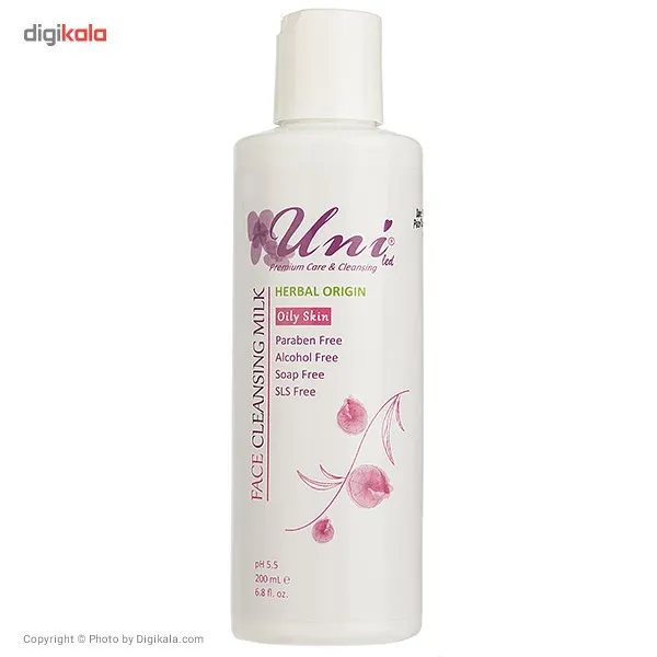 شیر پاک کن یونی لد سری Herbal Origin مدل Oily Skin حجم 200 میلی لیتر - تصویر 2