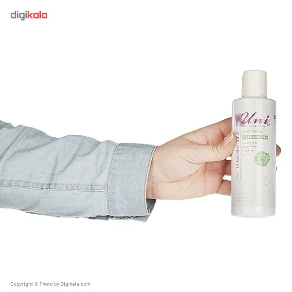 شیر پاک کن یونی لد سری Herbal Origin مدل Dry And Sensitive Skin حجم 200 میلی لیتر - تصویر 4