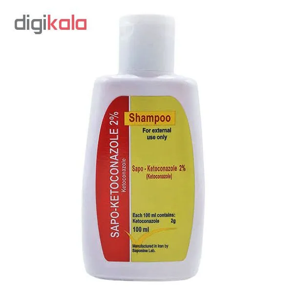 شامپو مو ساپونین مدل Ketokonazole حجم 100 میلی لیتر - تصویر 2