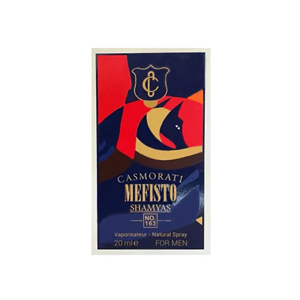 عطر جیبی مردانه شمیاس مدل کازاموراتی مفیستو با رایحه خنک حجم 20 میلیلیتر - تصویر 2