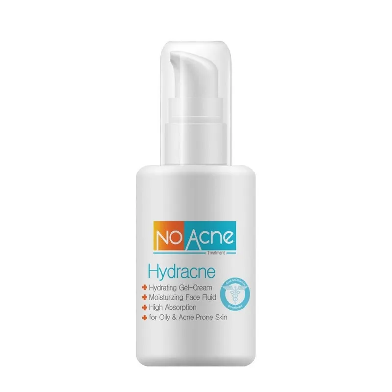 ژل کرم آبرسان صورت نو آکنه مدل Hydracne مناسب برای پوست های چرب و آکنهدار حجم 80 میلیلیتر