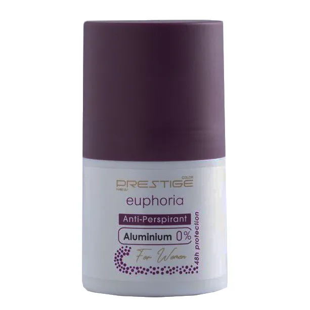 رول ضد تعریق زنانه پرستیژ مدل Euphoria حجم 50 میلی‌لیتر