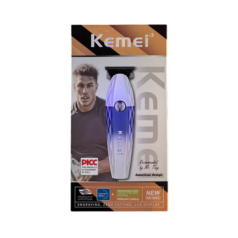 ماشین اصلاح موی صورت شارژی کیمی مدل KM-1690A - تصویر 3