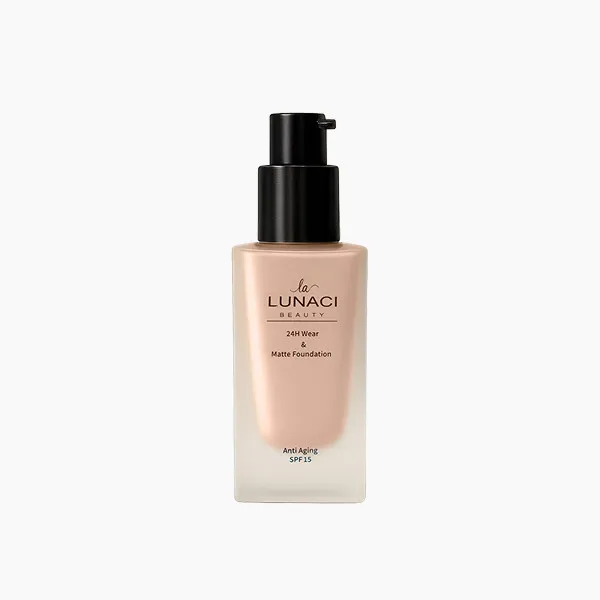 کرم پودر مایع SPF15 للوناسی بیوتی مدل 01 شماره 03 مناسب برای انواع پوست حجم 30 میلی لیتر - تصویر 2
