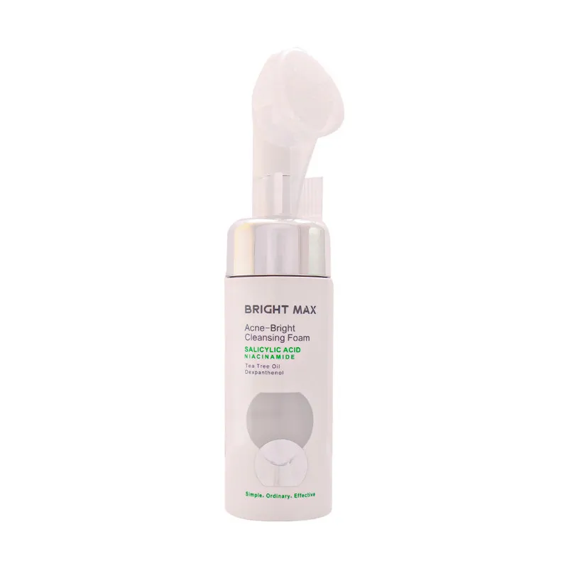فوم شستوشوی صورت برایت مکس مدل Anti acne مناسب برای پوست آکنهای حجم 150 میلیلیتر