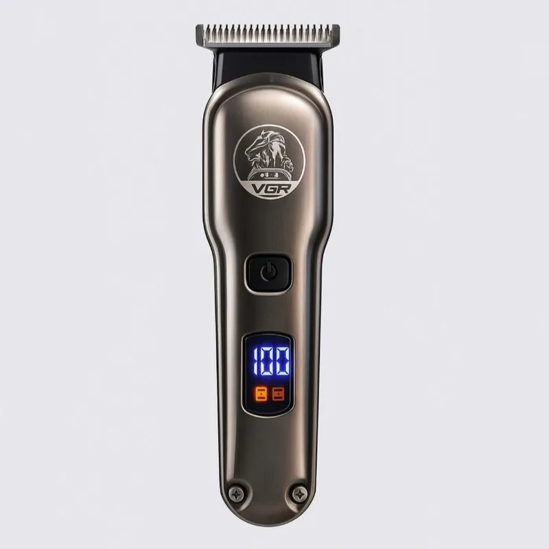 ست ماشین اصلاح موی صورت و بدن شارژی وی جی ار مدل V-675 S3 مجموعه سه عددی - تصویر 5