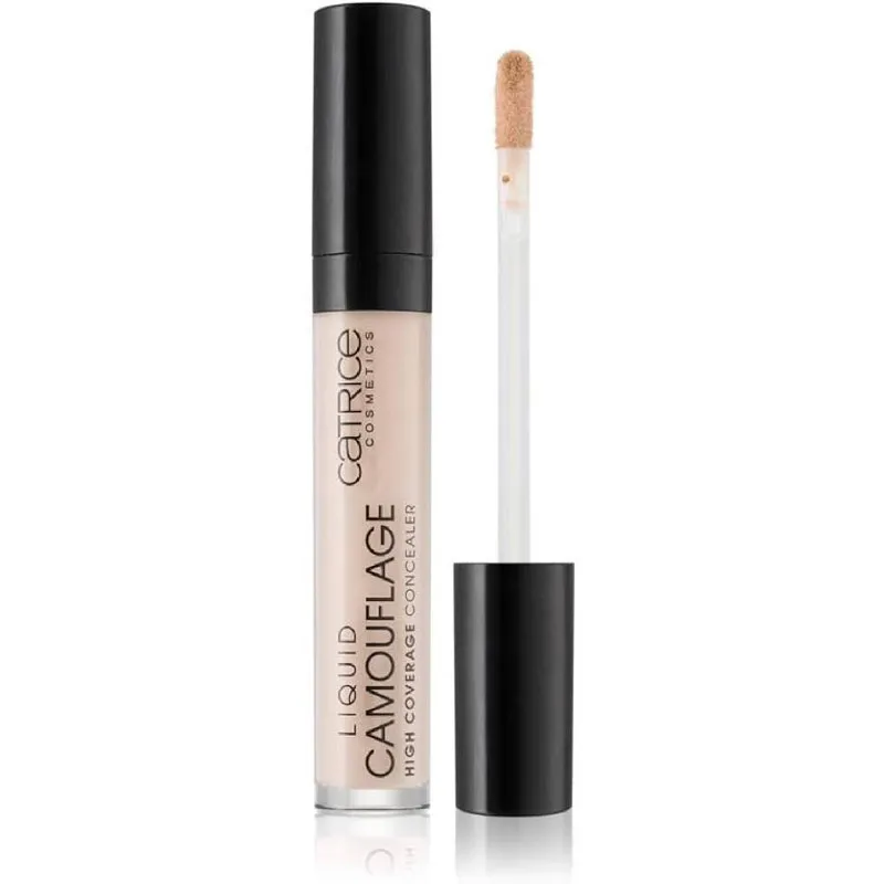 کانسیلر مایع کاتریس سری Liquid Camouflage مدل Light Beige شماره 010 حجم 5 میلی لیتر - تصویر 2
