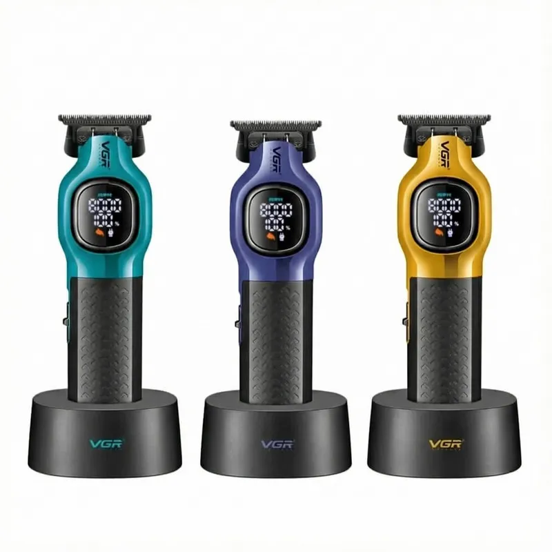 ماشین اصلاح موی سر و صورت شارژی وی جی ار مدل 886T - تصویر 6