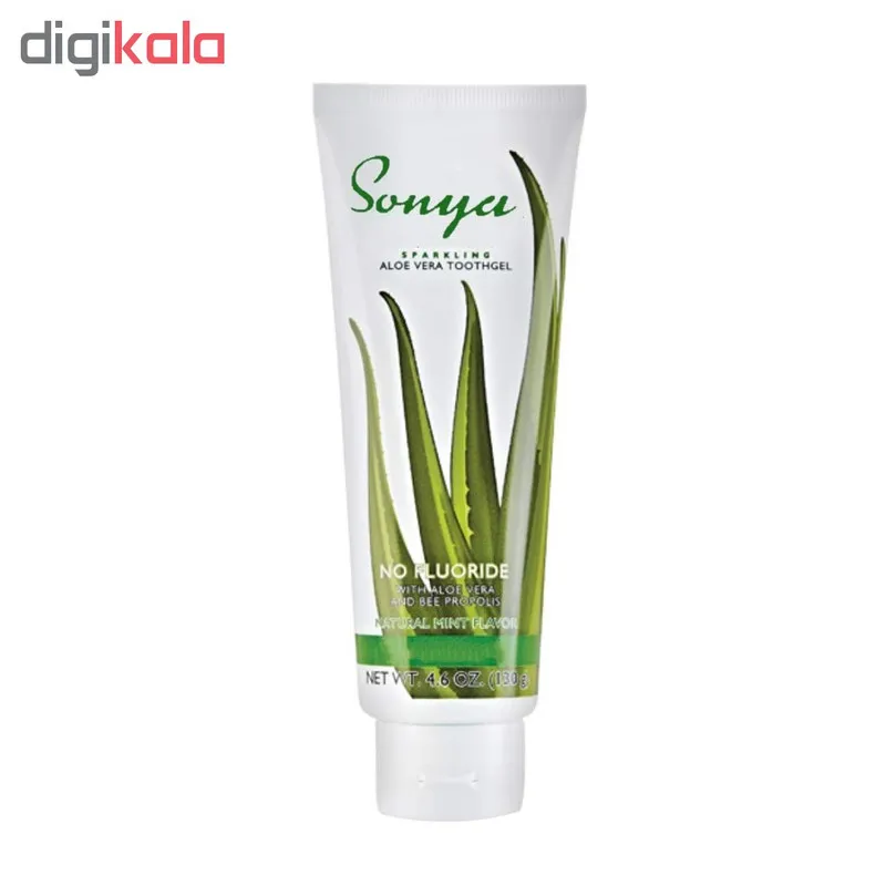 خمیر دندان سونیا مدل Aloe Vera وزن 130 گرم - تصویر 2