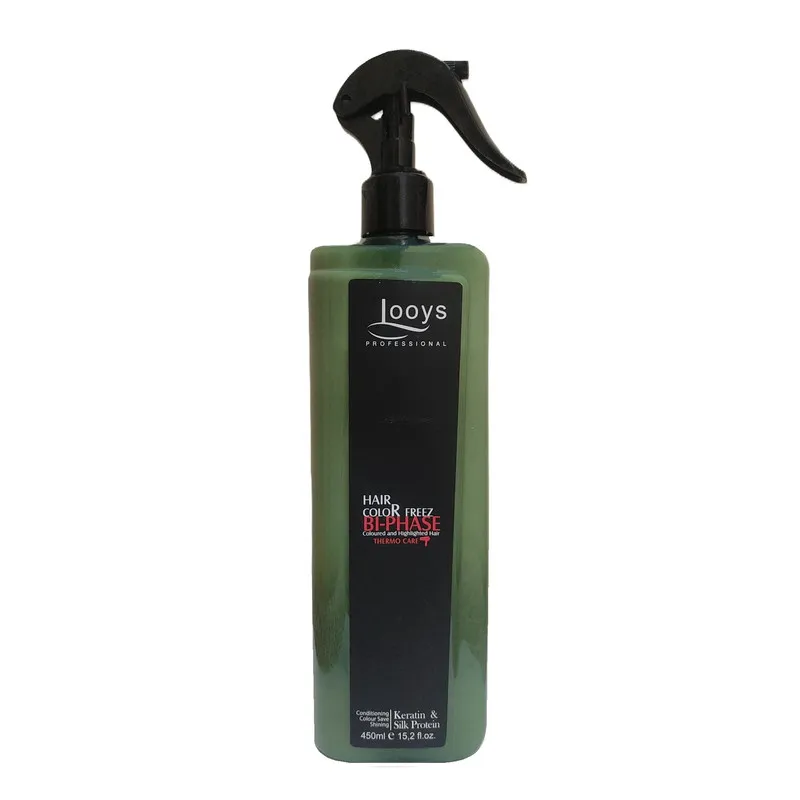 سرم دوفاز مو لویز مدل Keratin and Silk Protein حجم 450 میلی لیتر