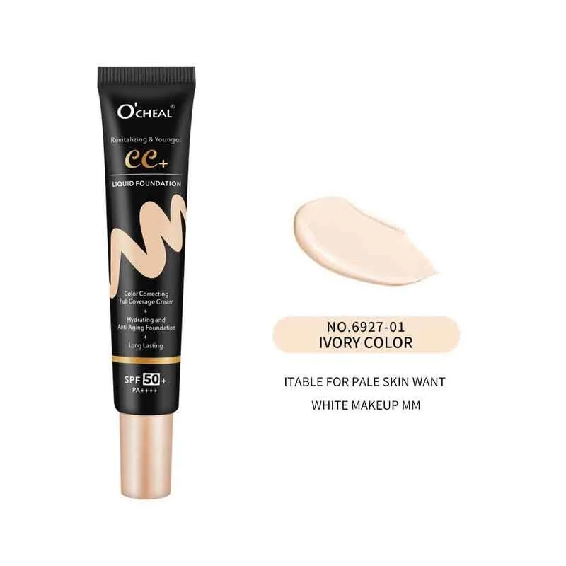 کرم پودر CC مایع SPF50 اوچیل مدل profesional شماره 01 مناسب برای انواع پوست حجم 30 میلی لیتر - تصویر 3