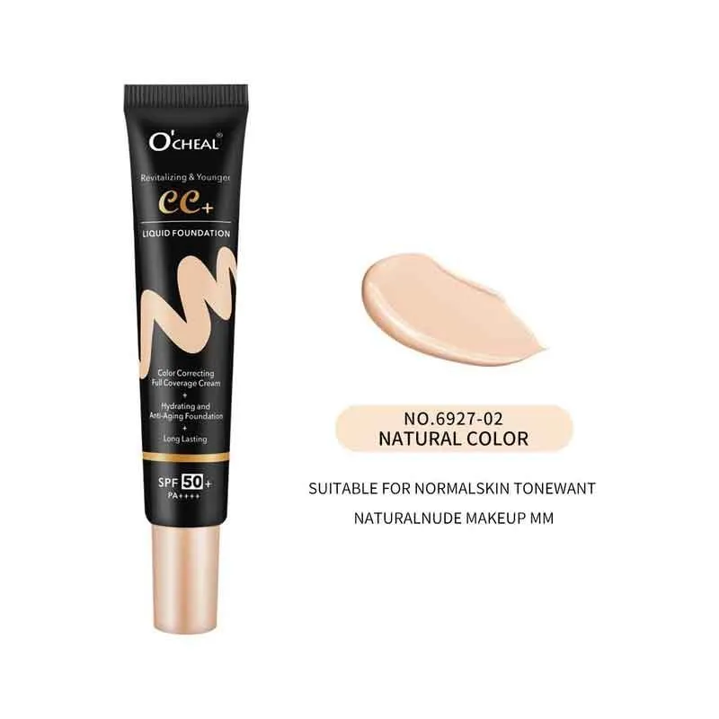 کرم پودر CC مایع SPF50 اوچیل مدل profesional شماره 02 مناسب برای انواع پوست حجم 30 میلی لیتر - تصویر 3