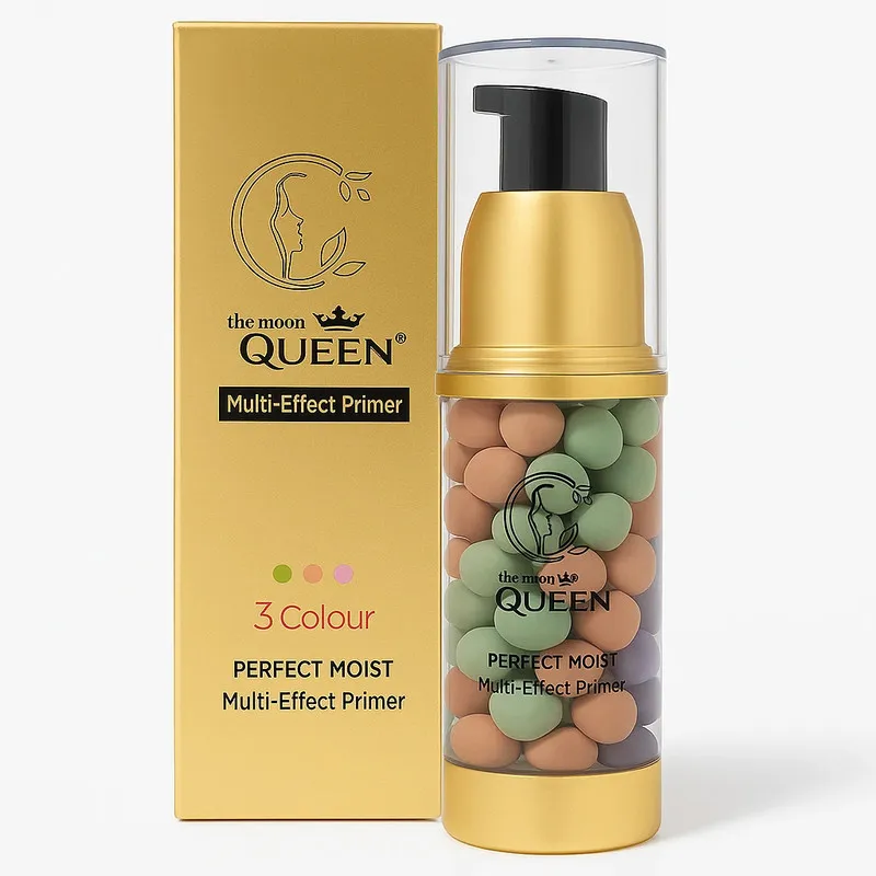 پرایمر صورت و دور چشم کویین مدل Perfect Moist مناسب برای انواع پوست حجم 38 میلیلیتر - تصویر 5