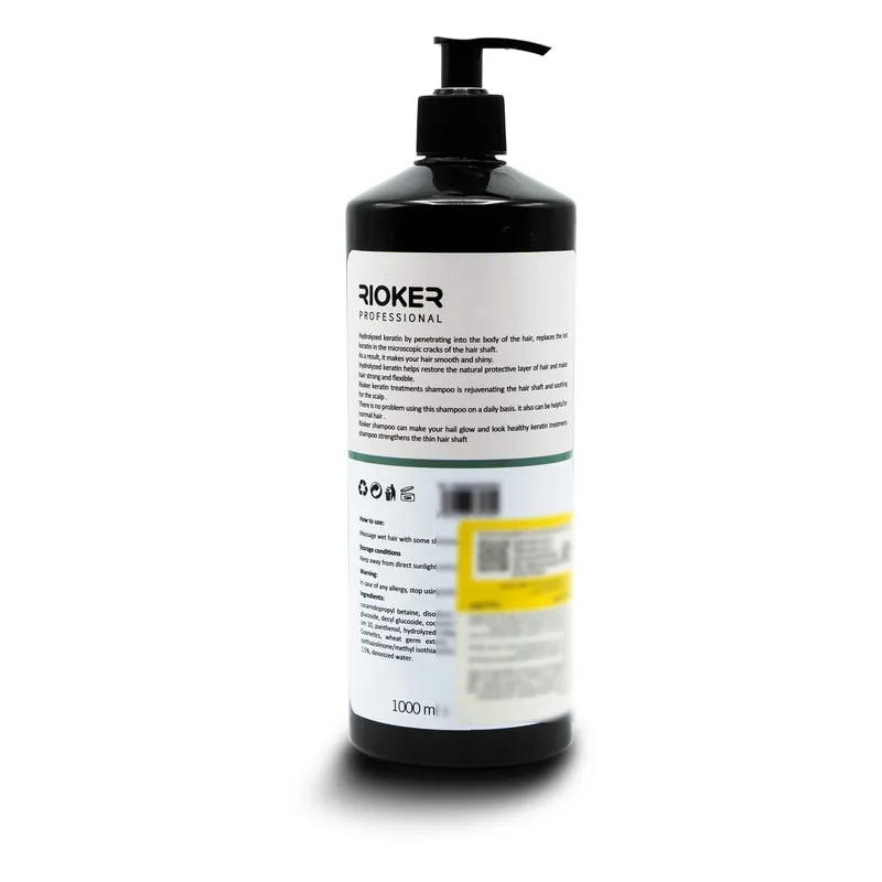 ماسک مو تثبیت کننده ریوکر مدل کرافیکس مناسب برای موهای رنگ شده و کراتین شده حجم 1000 میلی لیتر - تصویر 2
