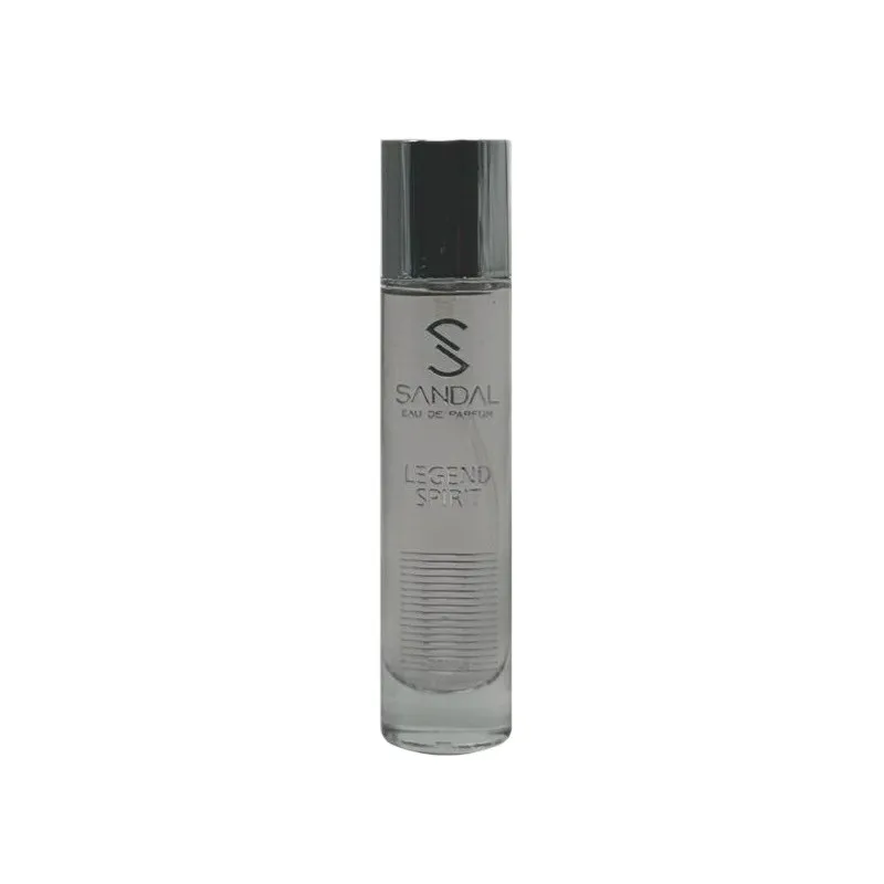 عطر جیبی مردانه صندل مدل لجند اسپریت با رایحه خنک حجم 33 میلی لیتر
