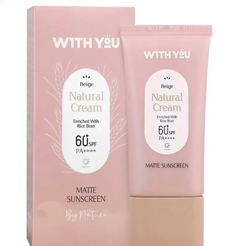کرم ضد آفتاب رنگی ویت یو spf60 مدل Natural محافظ UVA،UVB مناسب برای انواع پوست حجم 50 میلی لیتر - تصویر 2
