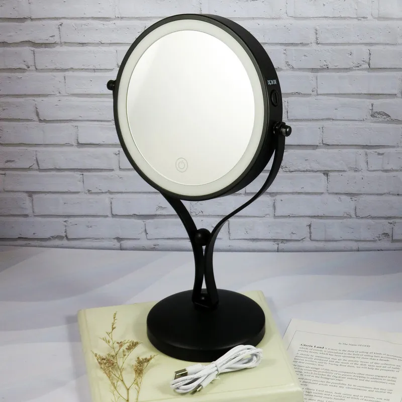 آینه آرایشی رینگلایتدار مدل 10 کد G_Lnd_791 - تصویر 4