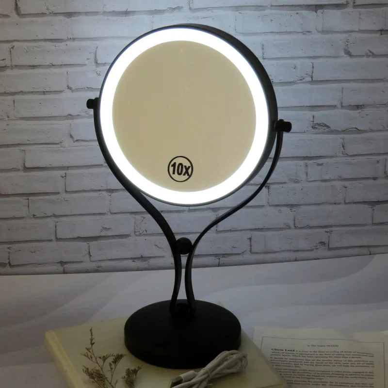 آینه آرایشی رینگلایتدار مدل 10 کد G_Lnd_791 - تصویر 6