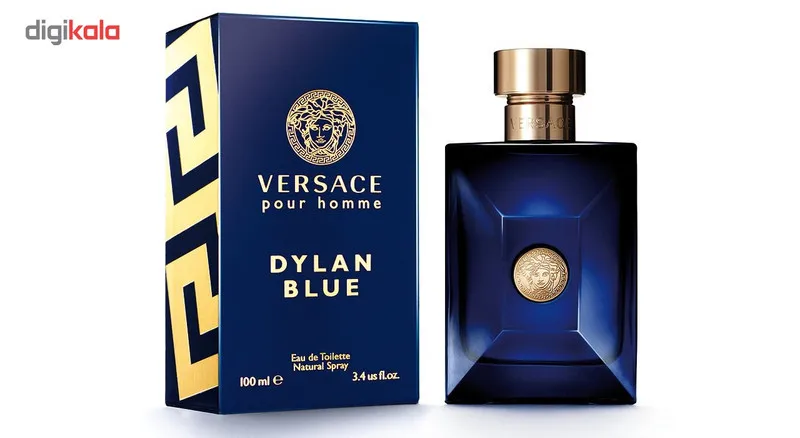 ادو تویلت مردانه ورساچه مدل Pour Homme Dylan Blue حجم 100 میلی لیتر - تصویر 3