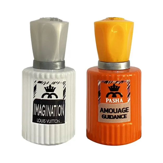 عطر جیبی پاشا مدل ایمجینیشن و آمواژ گایدنس با رایحه معتدل حجم 30 میلی‌لیتر بسته 2 عددی