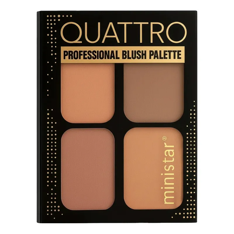 پالت رژ گونه مات مینی استار مدل Quattro شماره 03 - تصویر 2