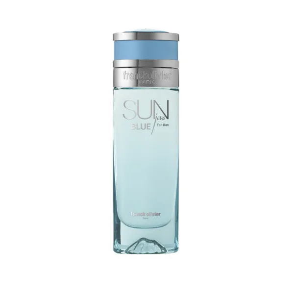تستر ادو پرفیوم مردانه فرانک اولیویر مدل Sun Java Blue با رایحه خنک حجم 75 میلی لیتر
