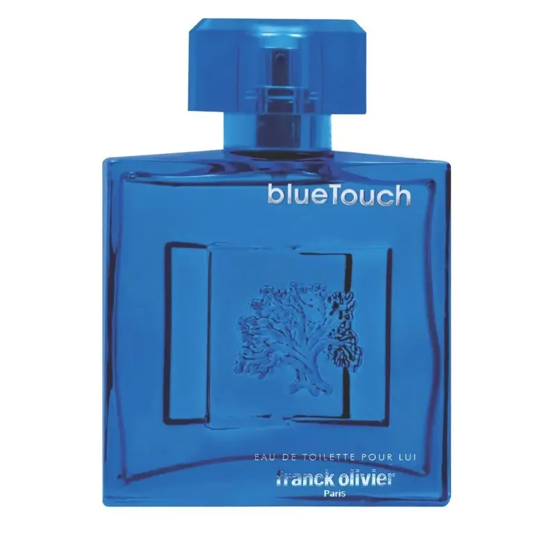 تستر ادو تویلت مردانه فرانک اولیویر مدل Blue Touch با رایحه خنک حجم 100 میلی لیتر