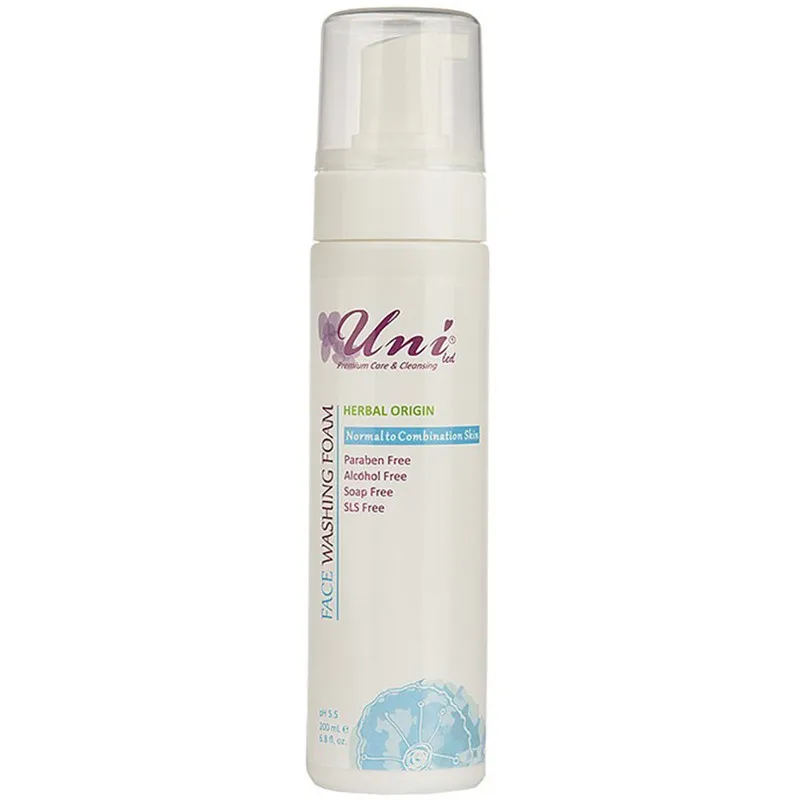 فوم پاک کننده آرایش یونی لد مدل Normal And Combination Skin حجم 200 میلی لیتر - تصویر 2